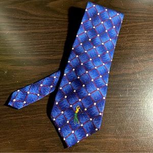 Vintage Blue Jack Nicklaus Mens’ Tie